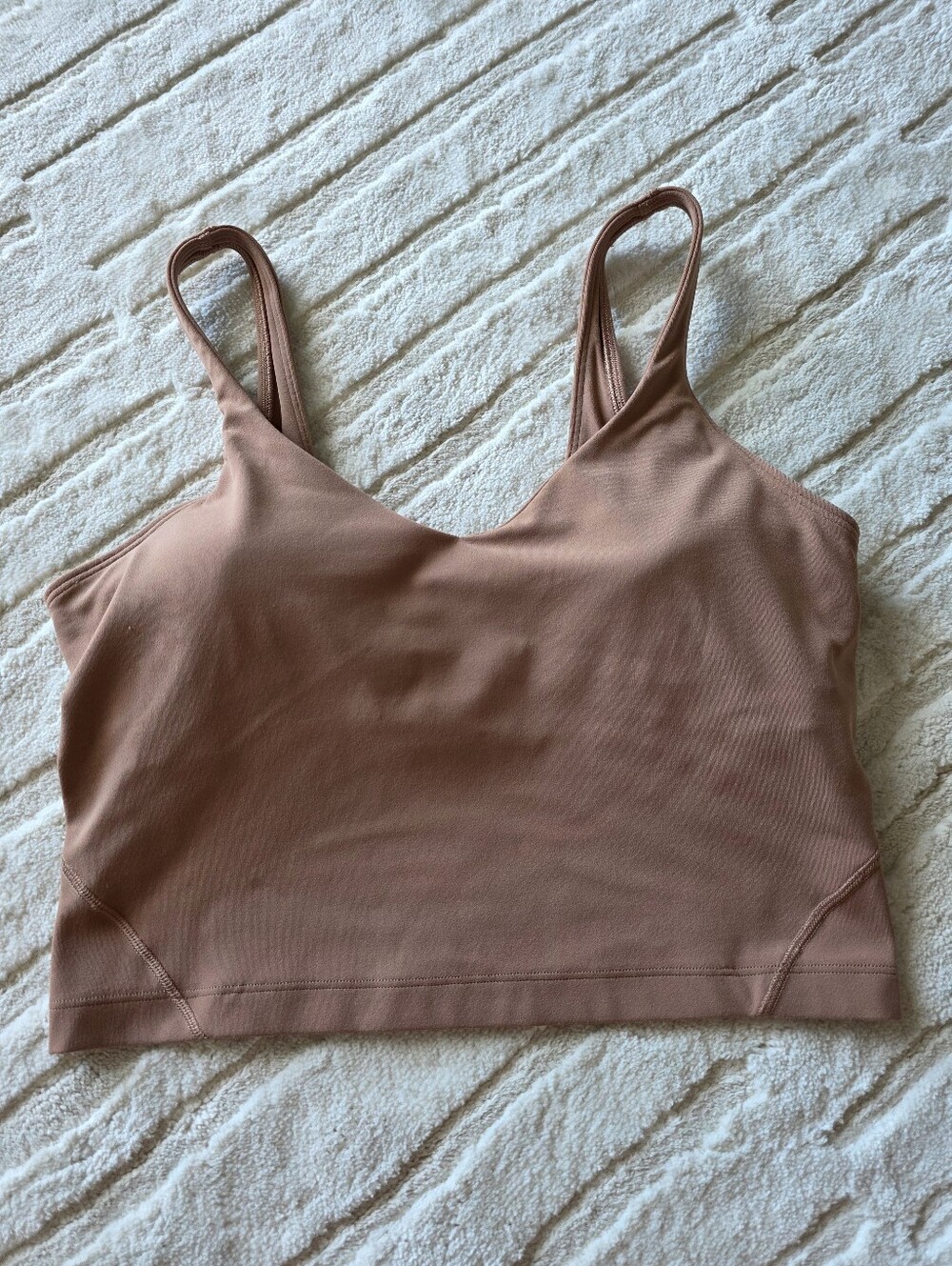 Lululemon Mauve Pink Bralette Tank Top